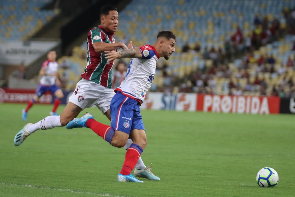 Orinho, lateral-esquerdo do Fluminense — Foto: Agência Estado