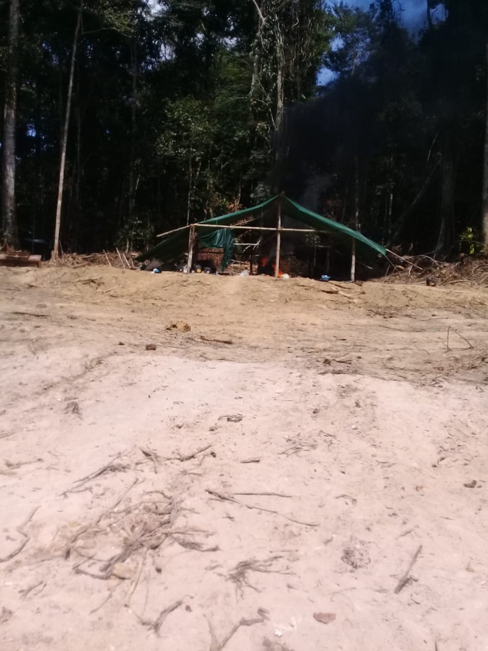 Operação foi realizada na divisa de RO, AM e MT — Foto: PF/Divulgação