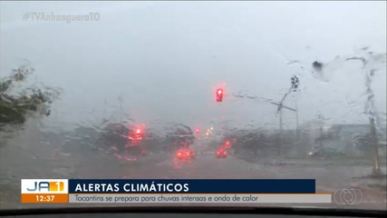 Alertas climáticos: Tocantins se prepara para chuvas intensas e onda de calor