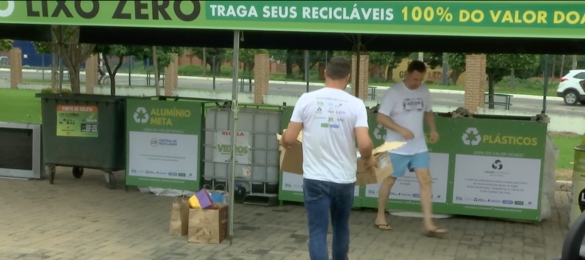 Projeto cria ponto de reciclagem e valor será doado para instituições filantrópicas em Cuiabá