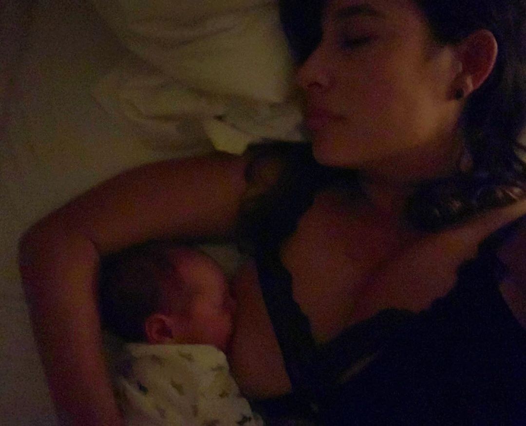 Gisele Itiê com o filho (Foto: Instagram/ Reprodução)