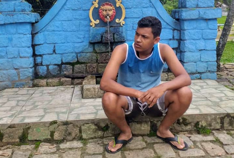 Marcos Henrique, de 23 anos, desapareceu em uma cabeça d'água em cachoeira de Praia Grande, SP — Foto: Arquivo Pessoal