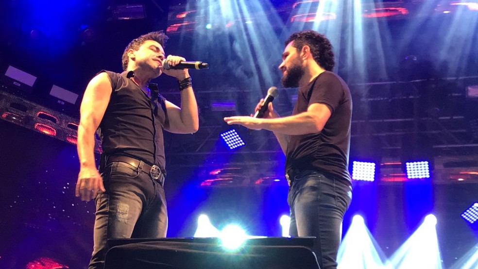 Zez&Atilde;&copy; Di Camargo e Luciano  &acirc;Â€Â” Foto: Mayara Corr&Atilde;&ordf;a/G1