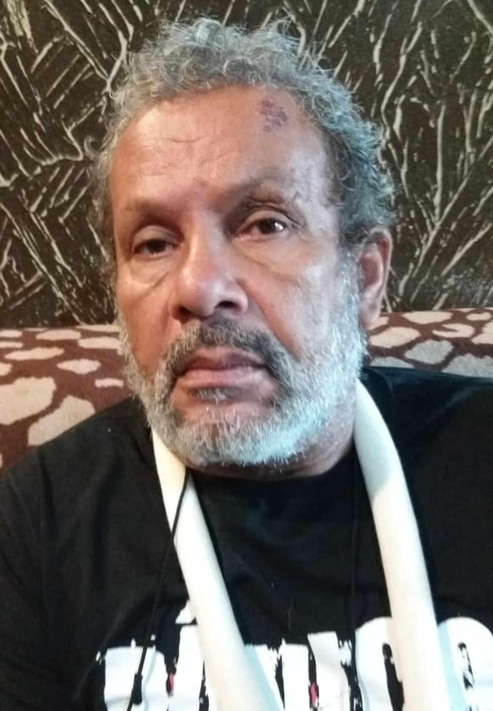 Idoso recebeu alta mesmo ap&oacute;s m&eacute;dico dizer que ele necessitava fazer uma cirurgia de urg&ecirc;ncia &mdash; Foto: Arquivo Pessoal