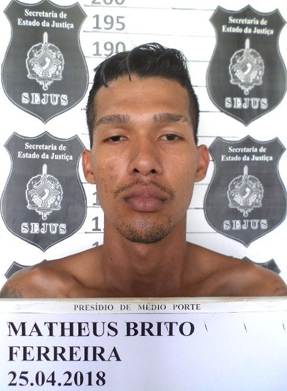 A vítima foi identificada como Matheus Brito Ferreira, 26 anos. — Foto: divulgação