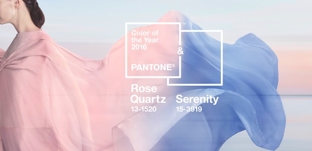 Pantone cor do ano 2016: Rose Quartz e Serenity (Foto: Pantone/Divulgação)