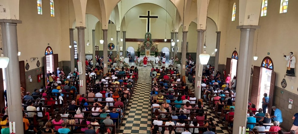 Encerramento da Festa de Santa Luzia terá missas ao longo do dia na Catedral, em Mossoró — Foto: Cedida/ Diocese de Mossoró