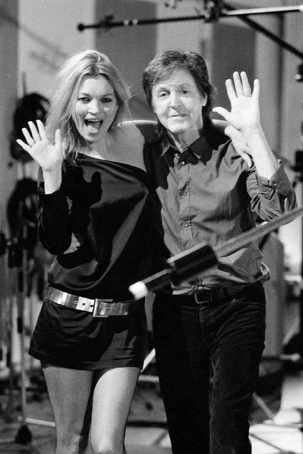 Kate Moss e Paul McCartney (Foto:  )