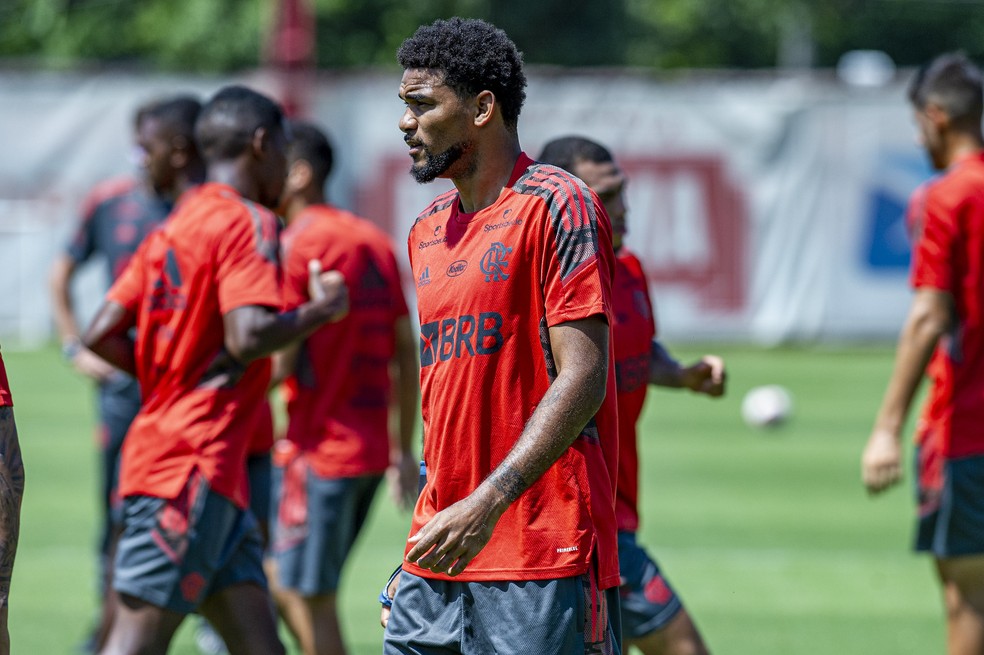Bruno Viana Flamengo &mdash; Foto: Marcelo Cortes / Flamengo