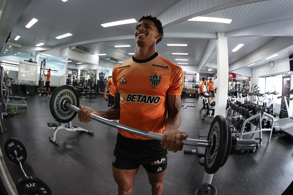 Dylan Borrero deixa o Atlético-MG e se transfere para o futebol dos EUA — Foto: Pedro Souza/Atlético-MG 