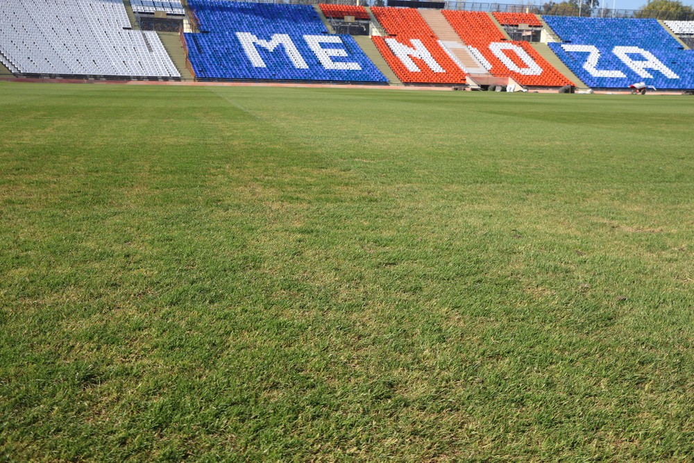 Copa polêmica, campo irregular e quadra de basquete: o palco de Godoy e Grêmio