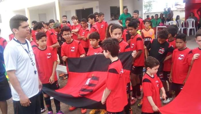 Flamengo abre em Campina Grande a quarta escolinha do clube na Paraíba