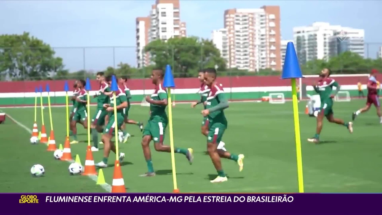 Fluminense enfrenta América-MG pela estreia do Brasileirão