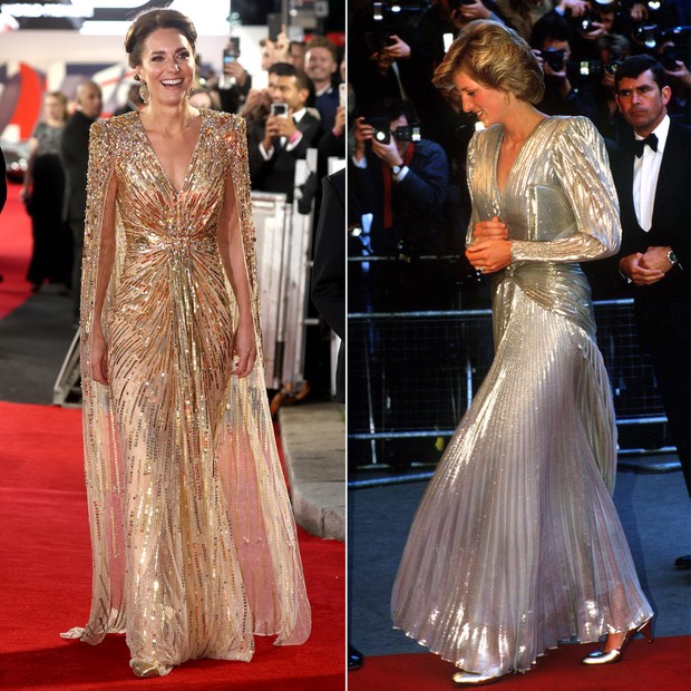 Kate Middleton e Diana (Foto: Getty Images)