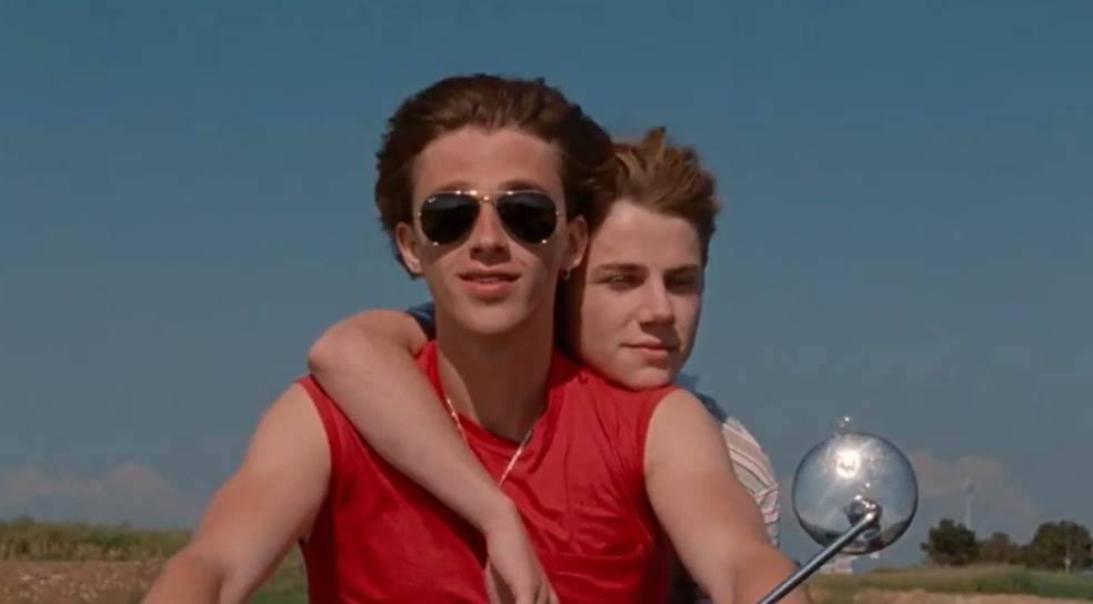 Cena do filme 'Verão de 85', de François Ozon — Foto: Divulgação