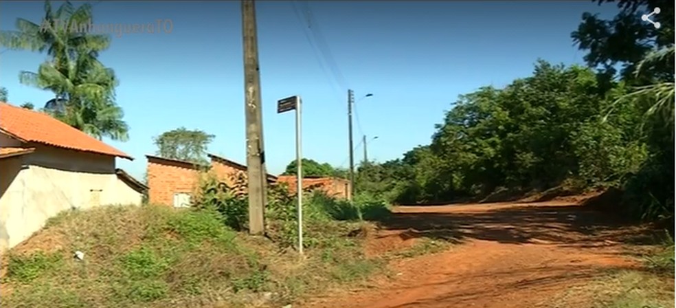 Ataque aconteceu em bairro de Araguaína — Foto: Reprodução/TV Anhanguera
