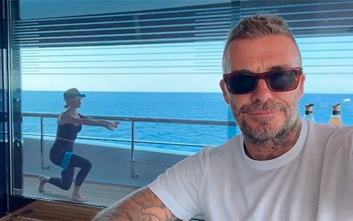 David Beckham aluga iate de R$ 10,4 milhões para viagem em família