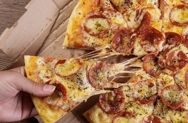 Pizza da Domino´s (Foto: Reprodução/Instagram)