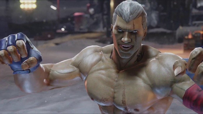 Bryan é um zumbi ciborgue bizarro em Tekken 7 (Foto: Divulgação/Bandai Namco)