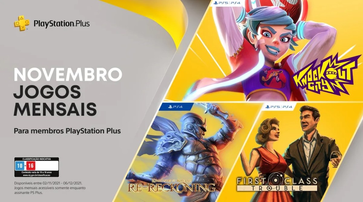 Knockout City e Kingdoms of Amalur estão de graça na PS Plus de novembro