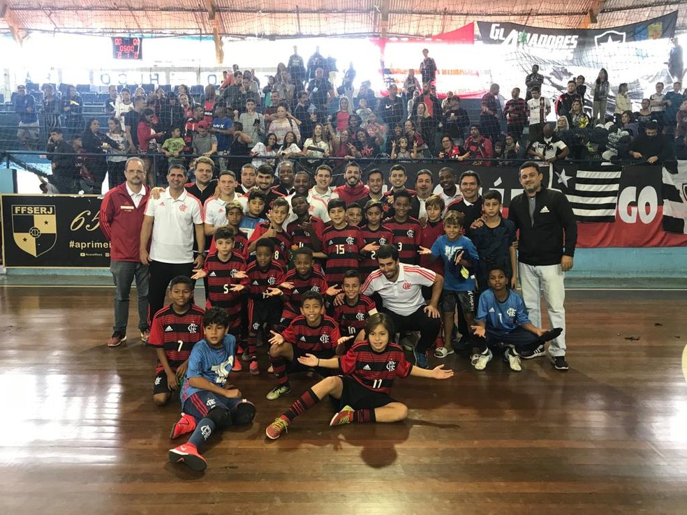 Futsal virou uma aposta do Flamengo para a captação de jogadores para a base — Foto: Divulgação