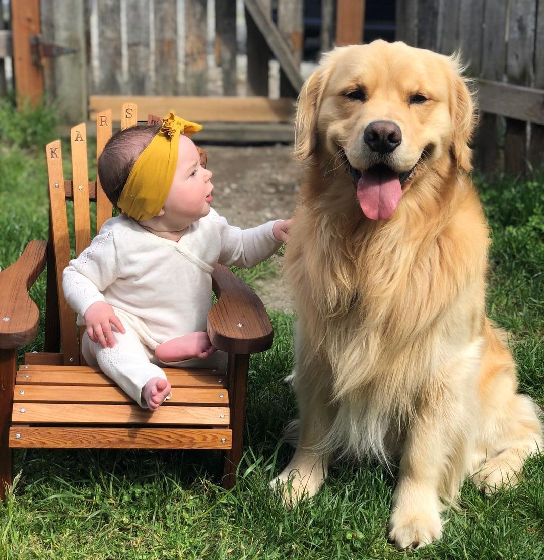 Ryder e a pequena Karstyn convivem juntos desde o nascimento da menina (Foto: Reprodução/Instagram)