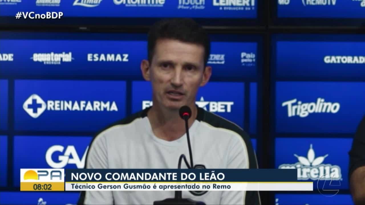 Novo comandante azulino, Gerson Gusmão é apresentado no Remo