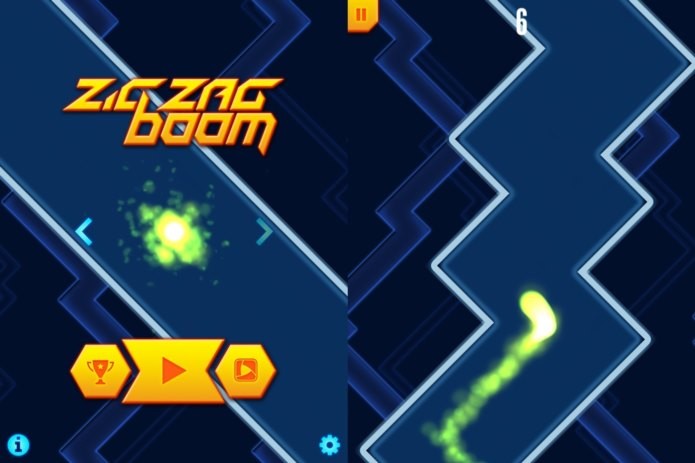 ZigZag Boom ? um excelente game para jogar em qualquer lugar e desafiar os amigos (Foto: Divulga??o)