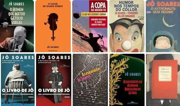 Jô Soares foi autor de 10 livros (Foto: Reprodução)