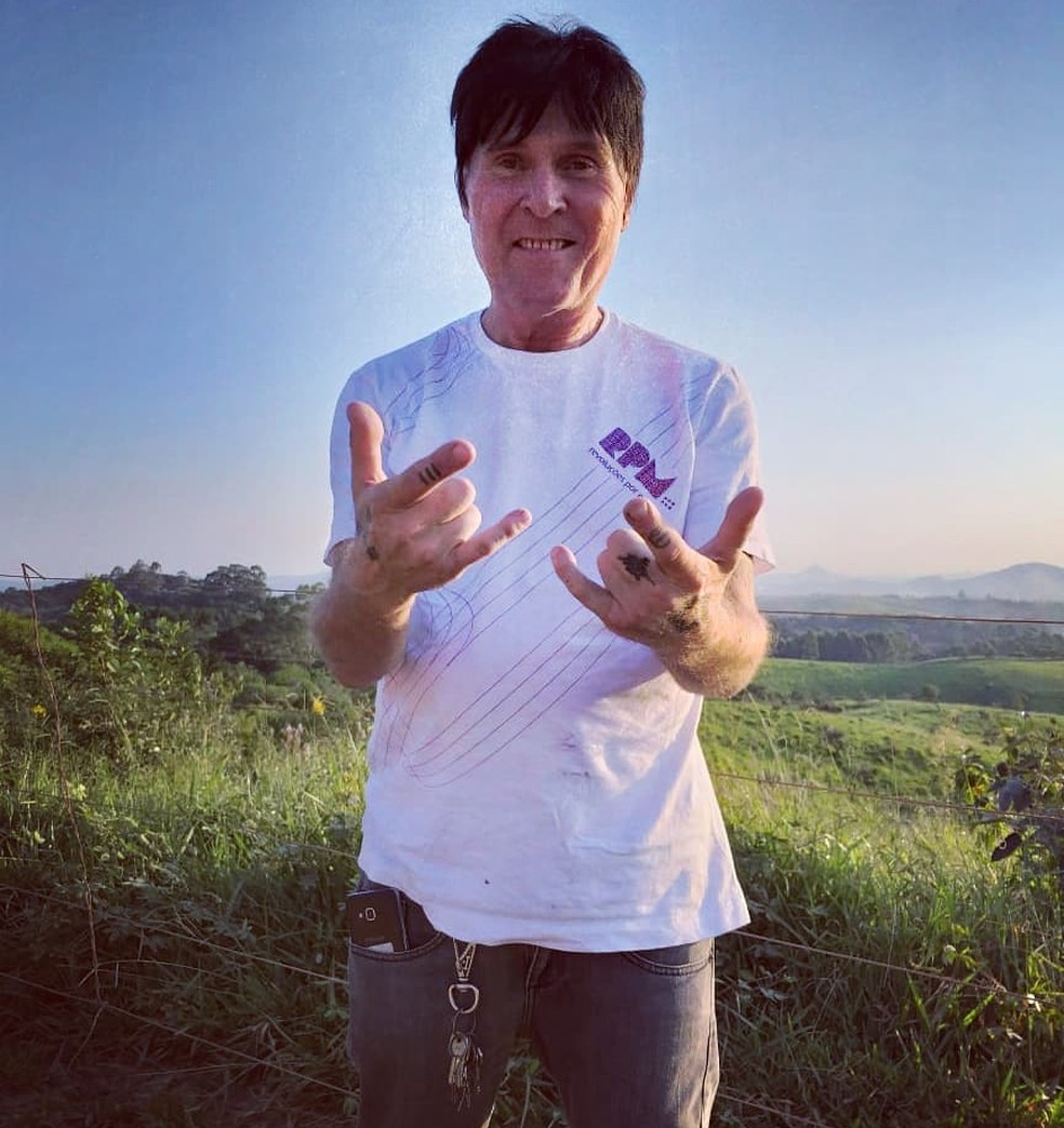 Baterista da banda RPM morreu em Salto no sábado (22) — Foto: Reprodução/Instagram