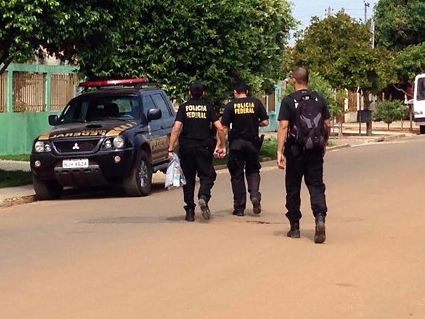 Polícia Federal deflagrou a Operação 'Veraneio' em MT, MG, SP e AM. (Foto: João Carlos Morandi/TVCA)