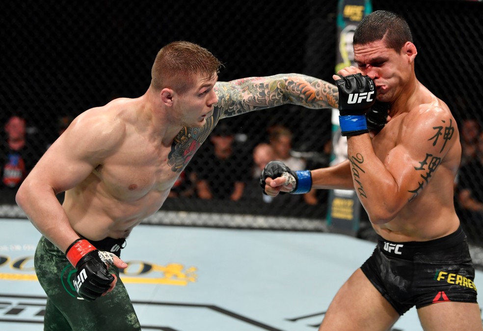 Marvin Vettori venceu Cezar Mutante por decisÃ£o unÃ¢nime no UFC Sacramento â?? Foto: Getty Images