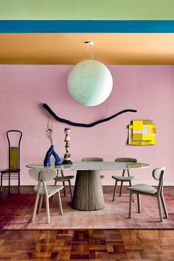 Colorida e inspirada nos anos 1950: conheça a decoração do Casa Vogue Experience 2020 (Foto: Ilana Bessler/habitado )