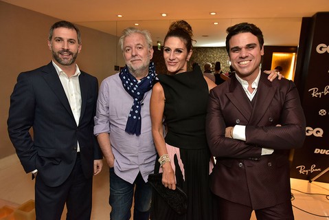Cristian Bernardi, J.R. Duran, Francesca Picciafuochi e Betto Pacheco