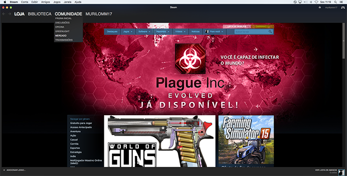 Aprenda a comprar itens do Counter-Strike: Global Offensive no Mercado do Steam (Foto: Reprodução/Murilo Molina)