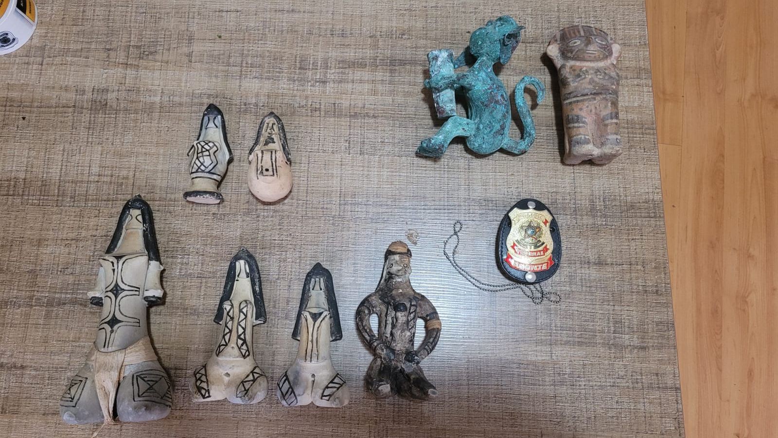 Vendedor de SC é alvo da PF por comércio de artefatos do período pré-colombiano 
