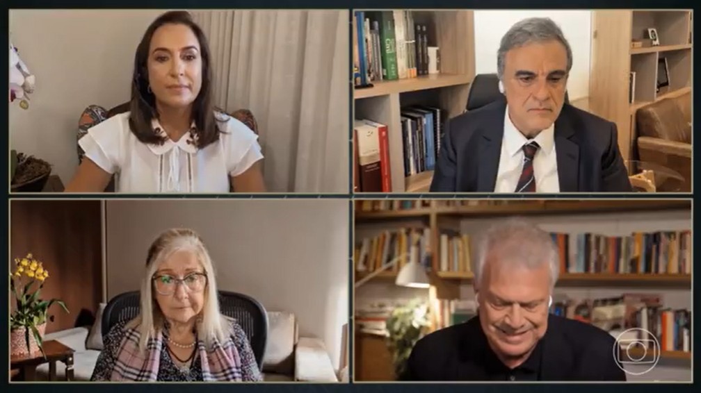 'Conversa com Bial': entrevistados falam sobre Testamento Vital — Foto: Reprodução/Globo