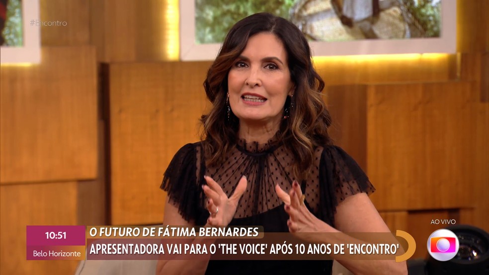 Fátima Bernardes fala sobre sua saída do 'Encontro' ao vivo pela primeira vez e explica decisão | TV & Famosos | Gshow