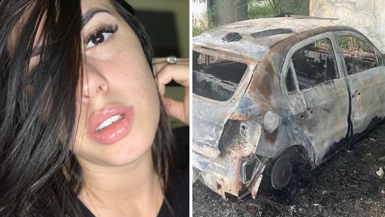 Carro de mulher que desapareceu após deixar filhos com amiga em SP é encontrado carbonizado