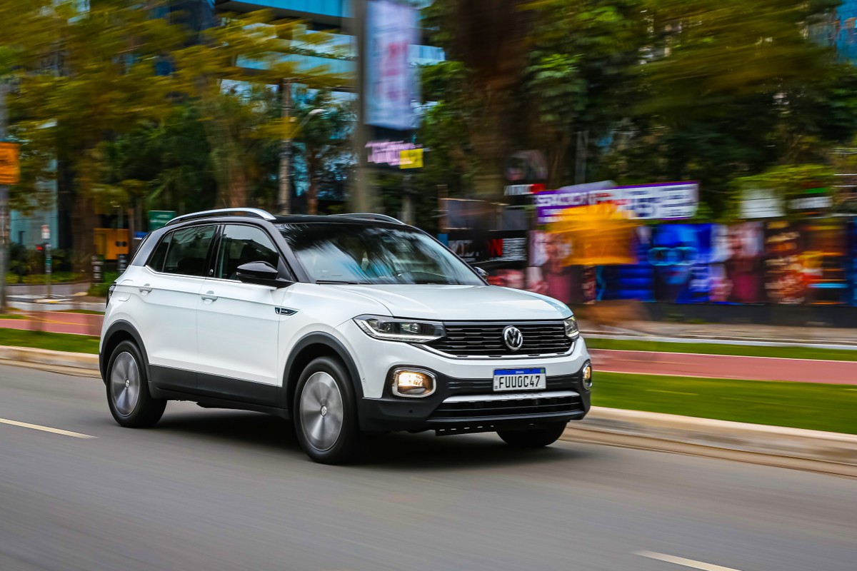 Volkswagen TCross 2021 ganha central multimídia do Nivus