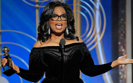 Oprah Winfrey recebeu o prêmio Cecil B. DeMille, entregue pelo conjunto da obra