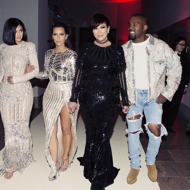 Kris Jenner homenageia Kanye West por seu aniversário (Foto: Reprodução/Instagram )