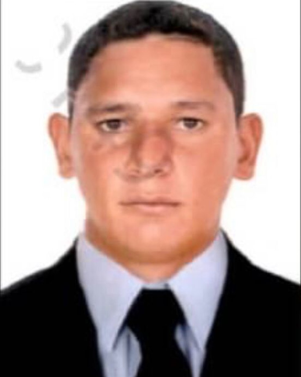 Valter Fernando da Silva, de 36 anos, foi morto em frente a um bar, em Jaciara (MT).  — Foto: Reprodução