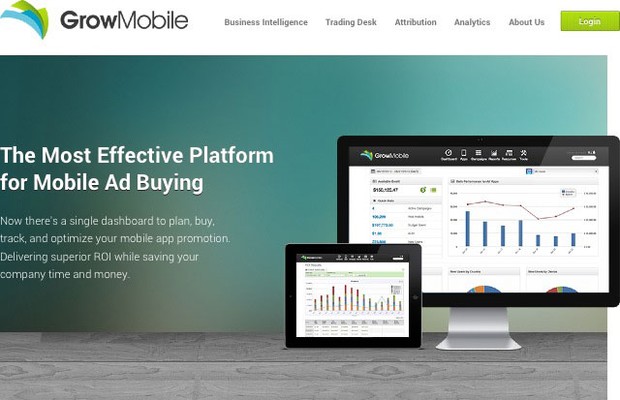 Plataforma Grow Mobile, criada por uma startup de São Francisco (Foto: Reprodução)