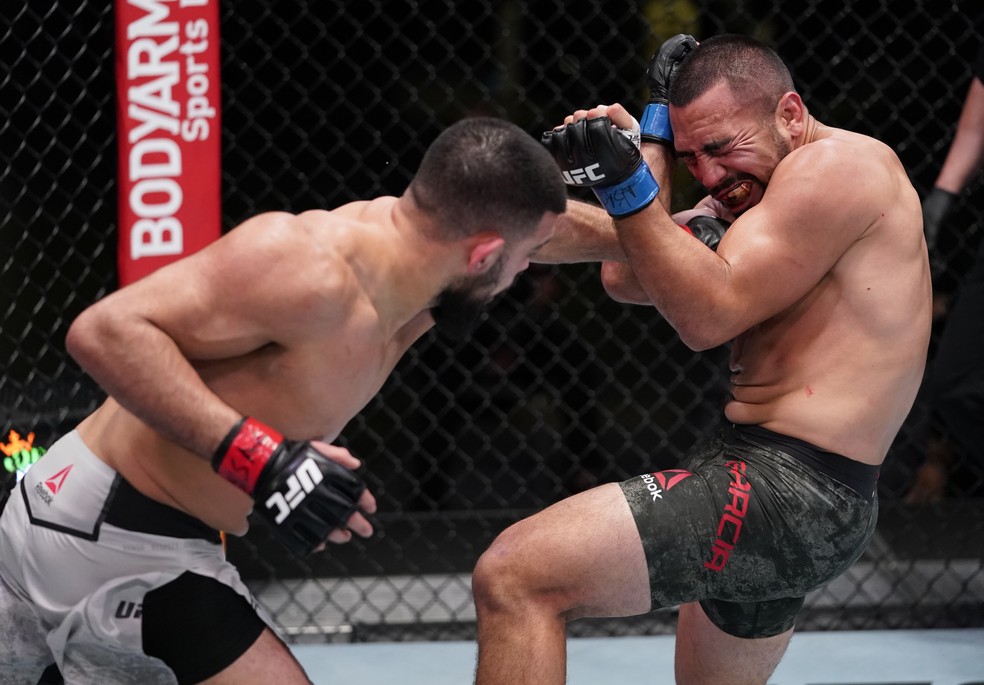 Nasrat Haqparast Rafa Garcia UFC Edwards x Muhammad — Foto: Getty Images