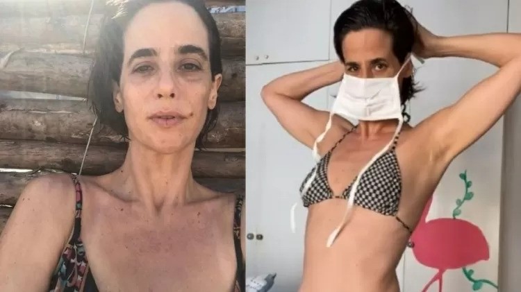 Usando biquíni, Mariana Lima critica influenciadores e alerta sobre uso de máscara (Foto: Reprodução/Instagram)