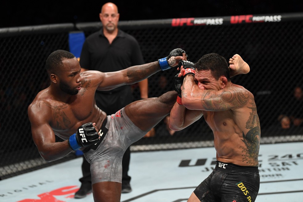 Rafael dos Anjos Ã© superado por Leon Edwards nos pontos â?? Foto: Getty Images