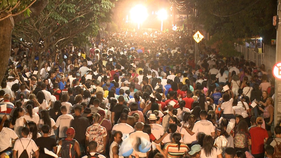 Romaria da Penha teve sua edição de número 256 — Foto: TV Cabo Branco