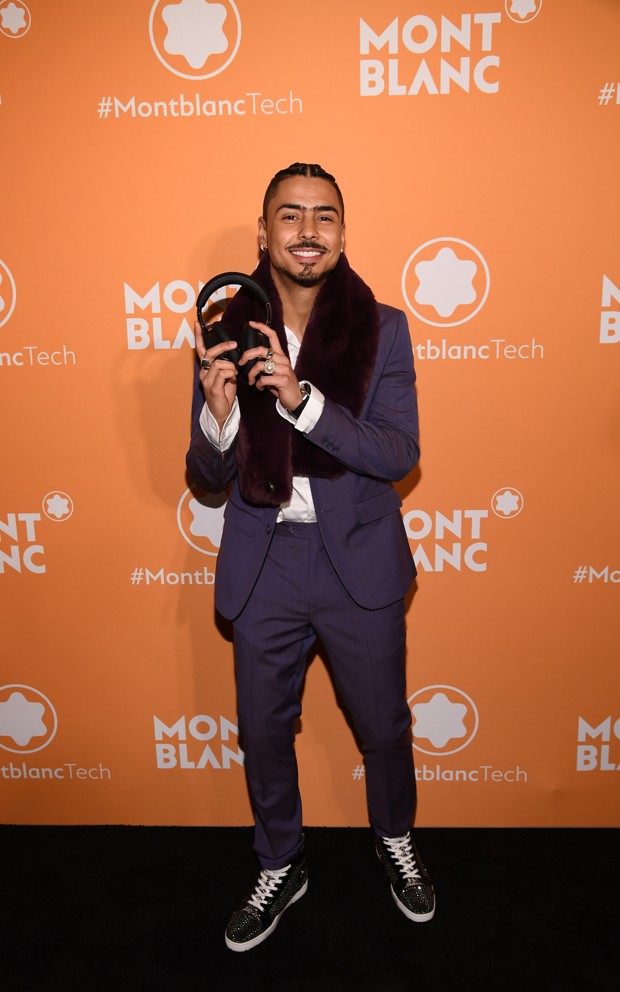NEW YORK, NEW YORK - MARCH 10: Quincy Brown attends as Montblanc celebrates the launch of MB 01 Headphones & Summit 2+ at World of McIntosh on March 10, 2020 in New York City. (Photo by Dimitrios Kambouris/Getty Images for Montblanc) (Foto: Getty Images for Montblanc)
