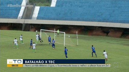 Debaixo d'água, TEC vence o Batalhão por 2 x 1 no Nilton Santos